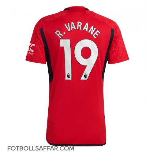 Manchester United Raphael Varane #19 Hemmatröja 2023-24 Kortärmad